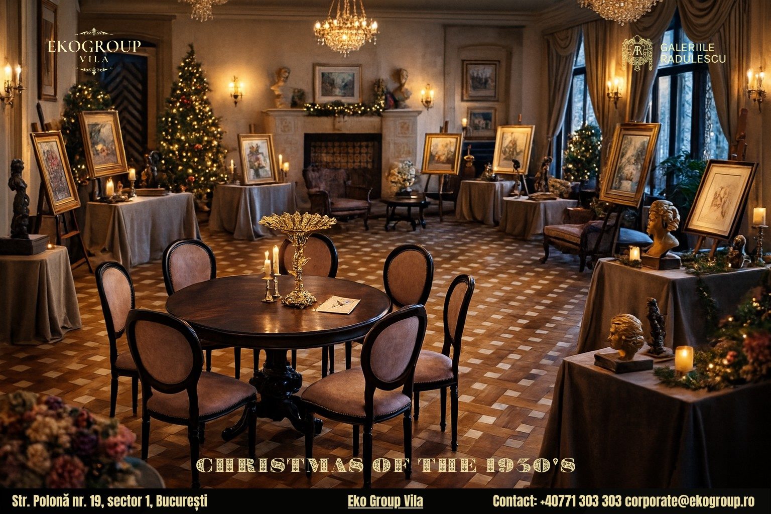 Main Page 11 Istoria Crăciunului de altădată: atmosferă și eleganță în Crăciunul anilor ’30 la Eko Group Vila