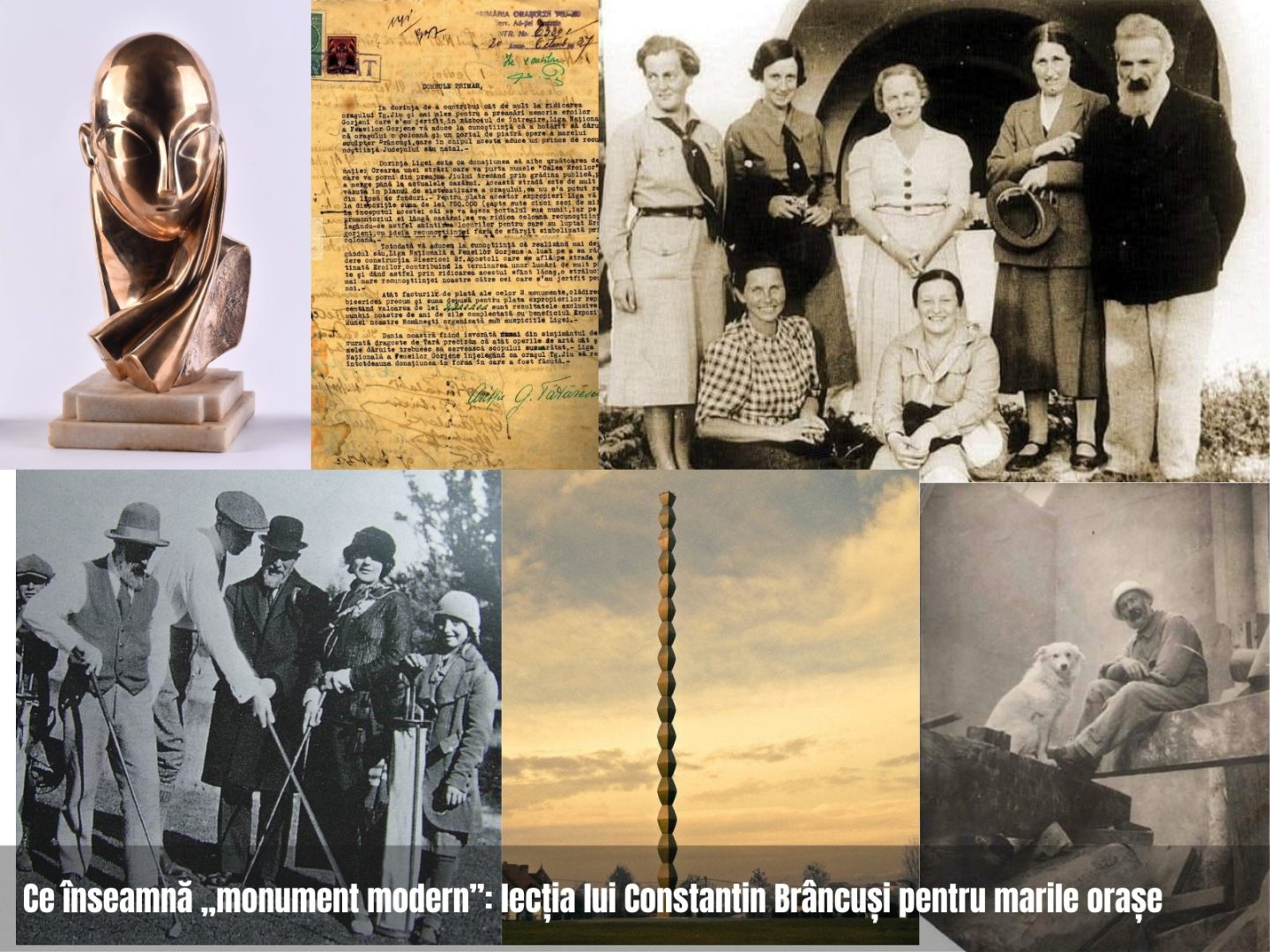 Ce înseamnă “monument modern”: lecția lui Constantin Brâncuși pentru marile orașe