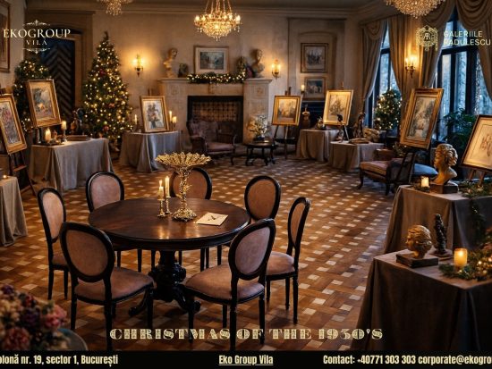 Istoria Crăciunului de altădată: atmosferă și eleganță în Crăciunul anilor ’30 la Eko Group Vila